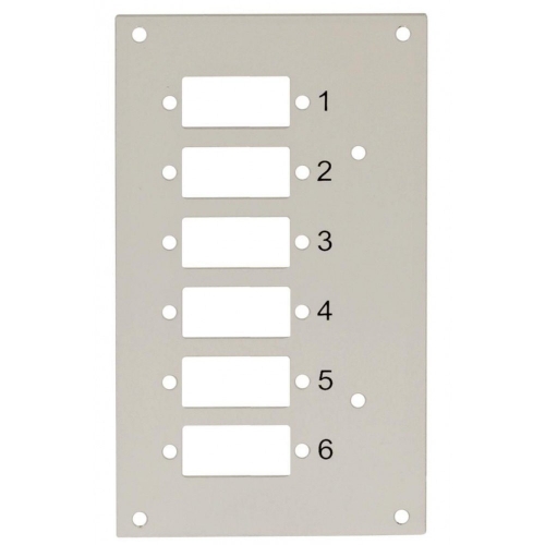 Panel Przedni Do Przełącznicy Techly 109801 Na 6 Adapterów